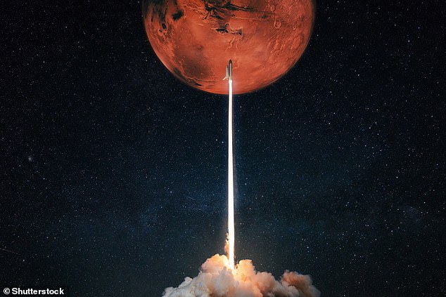 NASAは、人間が赤い惑星に到達するのに約500日かかると予想していますが、カナダのエンジニアは、レーザーベースのシステムがその旅をわずか45日に短縮できると言います。 アーティストの印象