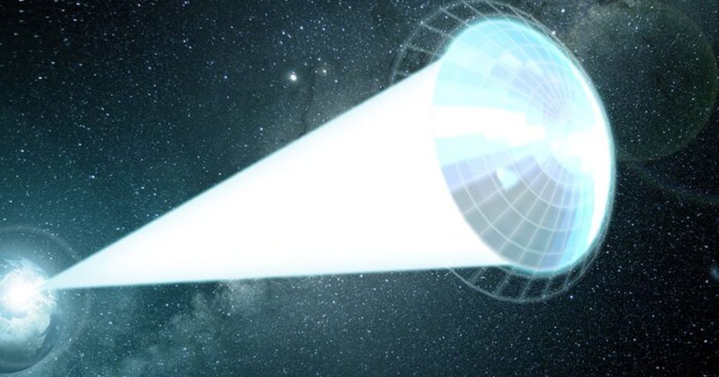 この高速宇宙帆は私たちを次の星系に連れて行くことができます