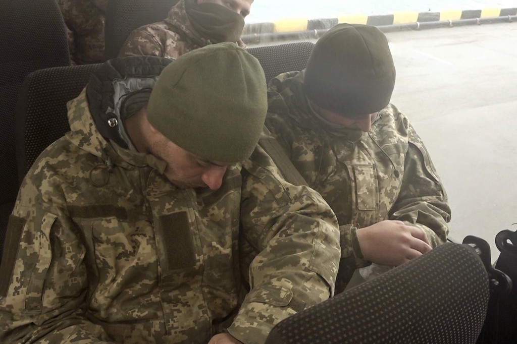 ウクライナの兵士