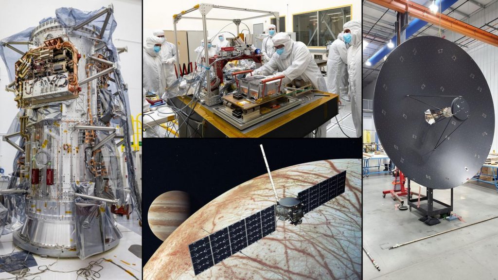 NASAが「エウロパクリッパー」の組み立てを開始すると、SpaceXの最初の惑星が一歩近づきます