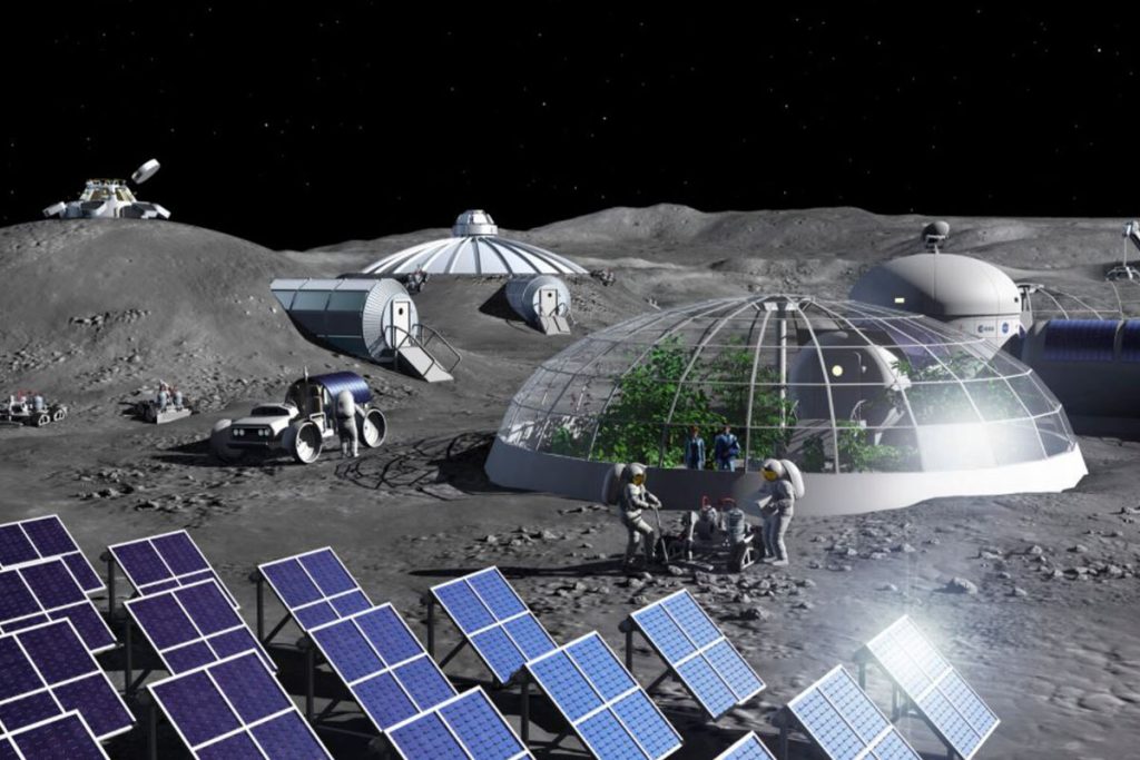 NASAの宇宙飛行士のために月に「酸素農場」を作る屋内宇宙計画