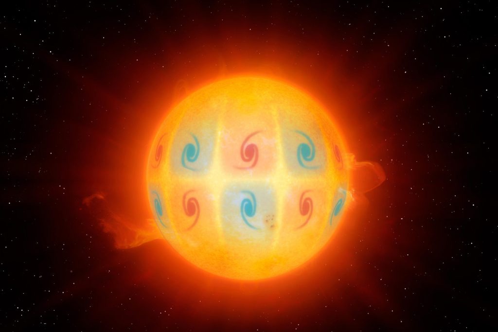 太陽の下での不思議な円形波の発見-解釈に反する信じられないほどのスピード