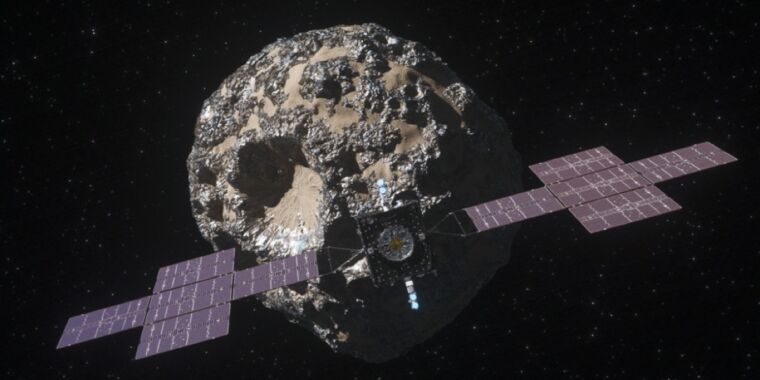 Arsは、JPLで小惑星を周回するPsyche宇宙船のクリーンルームを見学します
