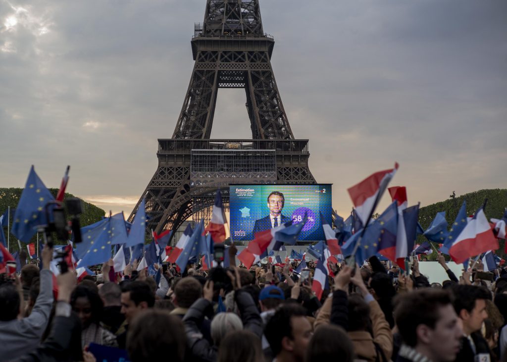 フランスの2022年の選挙：世論調査機関はマクロンの再選を計画している