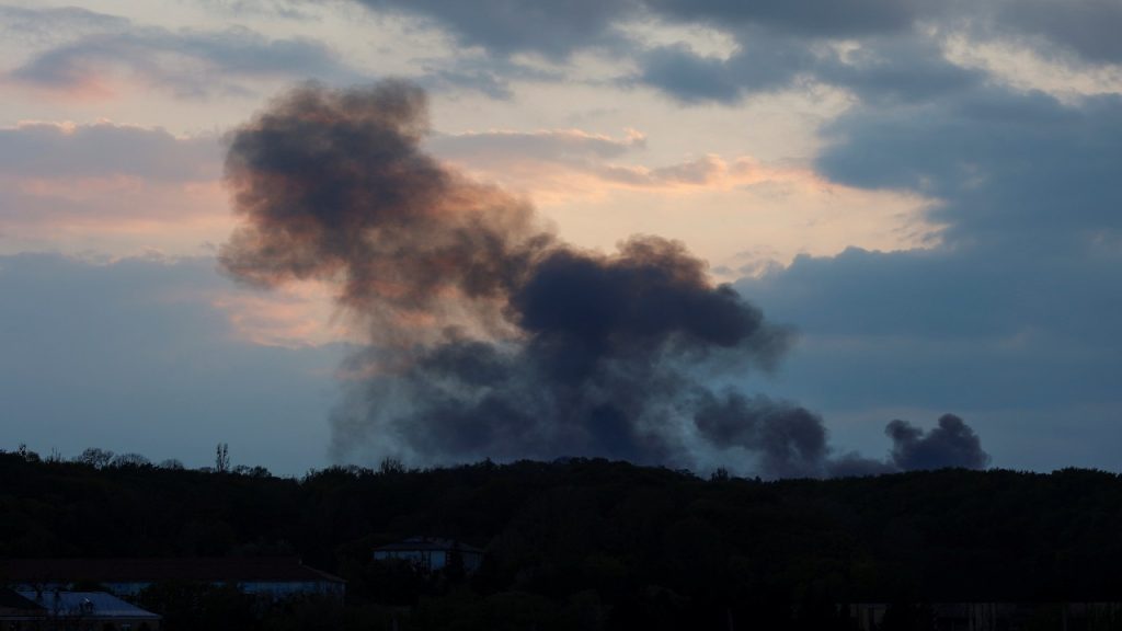 リヴィウのウクライナ地域はミサイルに襲われ、軍事インフラに打撃を与えました