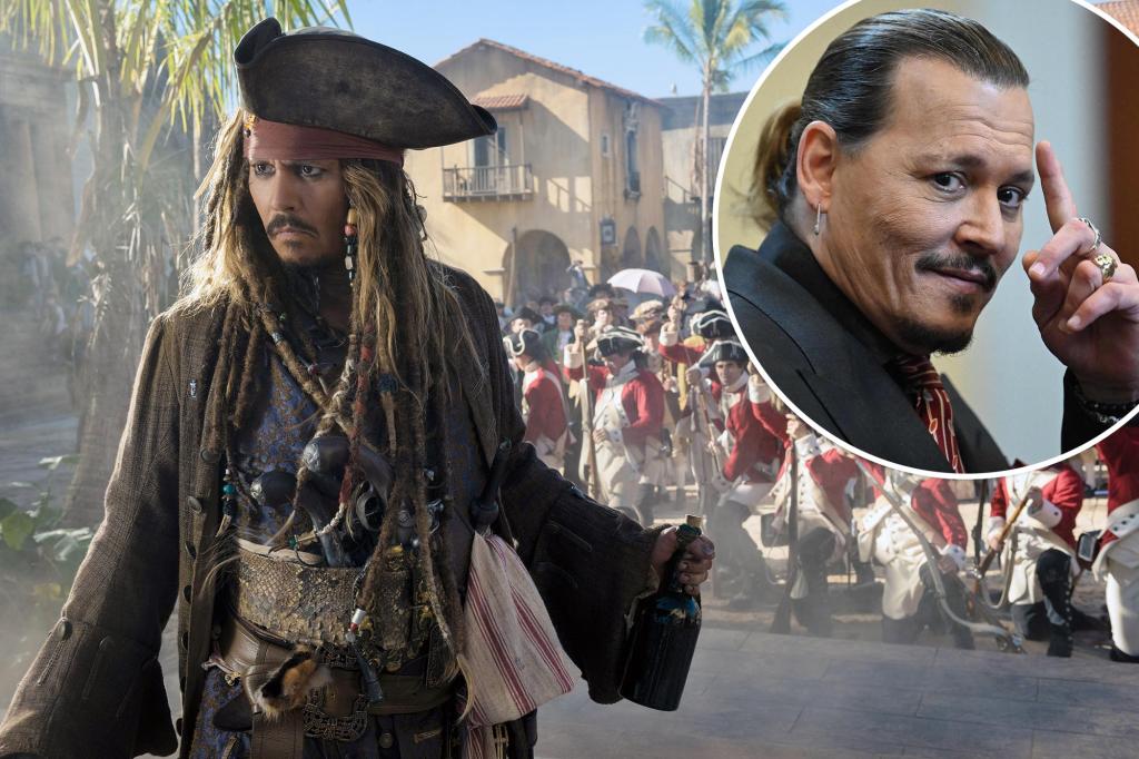 ジョニーデップは3億100万ドルの取引で海賊の役割を再演します：レポート