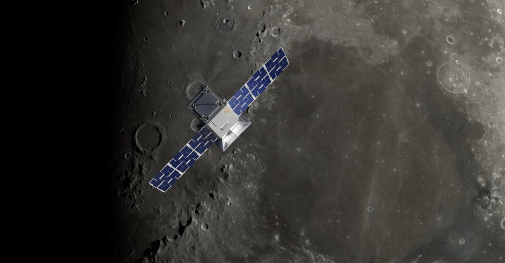 NASAは月に55ポンドの立方体衛星であるCapstoneを打ち上げます
