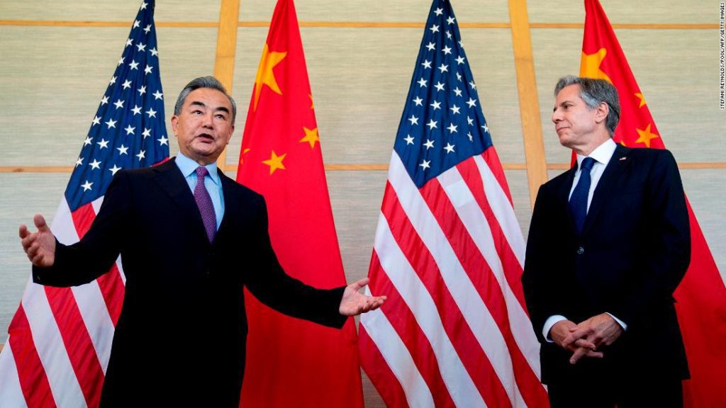 ブリンキンは王毅に、米国は中国のロシアとの「連携」を懸念していると語った。