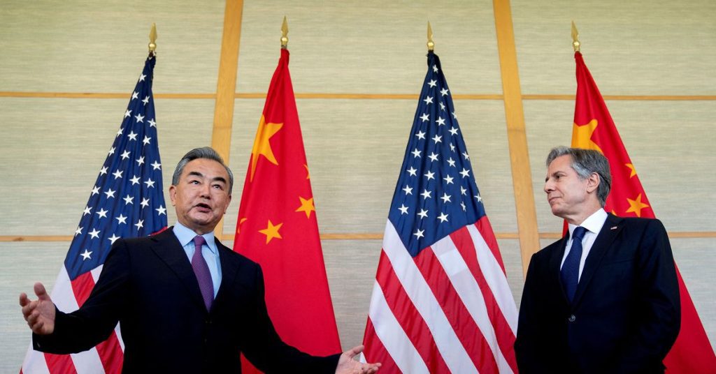 米国と中国の外相は10月以来の最初の個人的な会談を開催しています