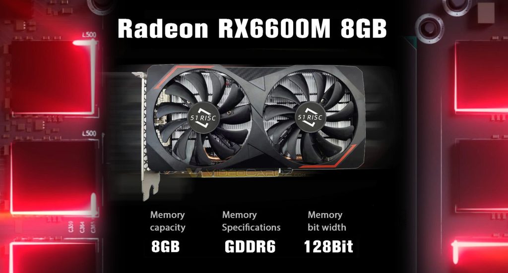 AMD Radeon RX 6600M モバイル GPU は、RX 6600 よりもはるかに安価なデスクトップ カードとして販売されています