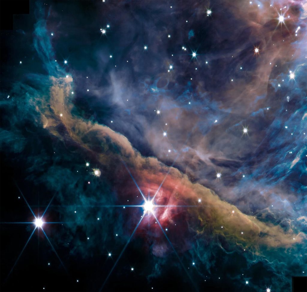 天文学者によるオリオン星雲の最初の息を呑むような Web 宇宙望遠鏡の画像