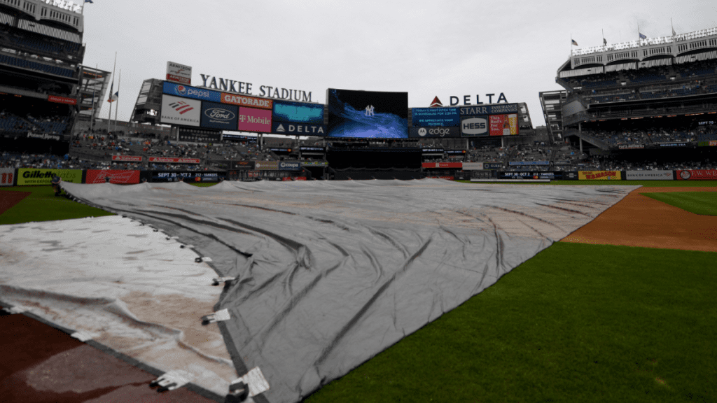 ヤンキース対ガーディアンズの試合が延期: ALDS 2 は雨予報のため金曜日に移動