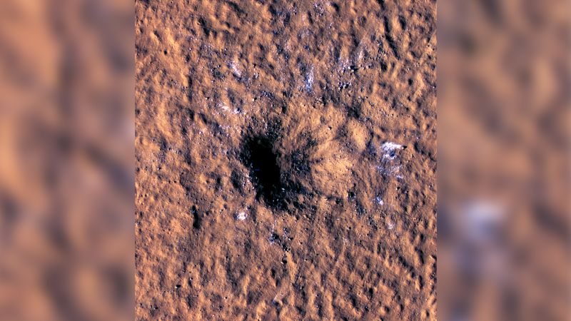 火星に衝突したスペースロックが驚きを明らかにした