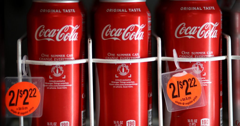 コカコーラの第3四半期の収益は、インフレの中での懸念に逆らいます