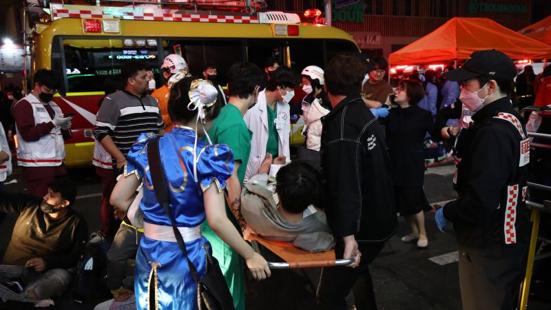 ライブ更新: ソウルでのハロウィーン事件で少なくとも 151 人が死亡