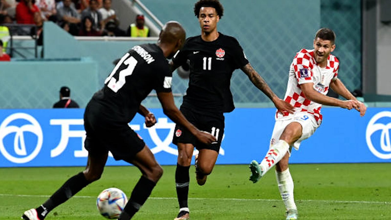 クロアチアのアンドレイ クラマリッチがカナダ戦で 70 分でゴールを決める | ワールドカップ 2022