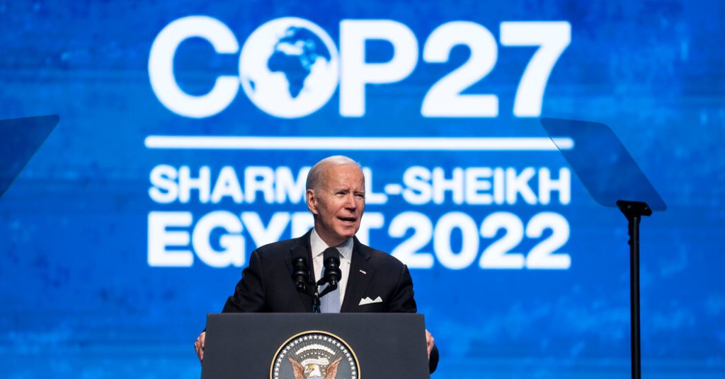 COP27 ライブ更新: バイデンの気候サミットの演説に対するさまざまな反応