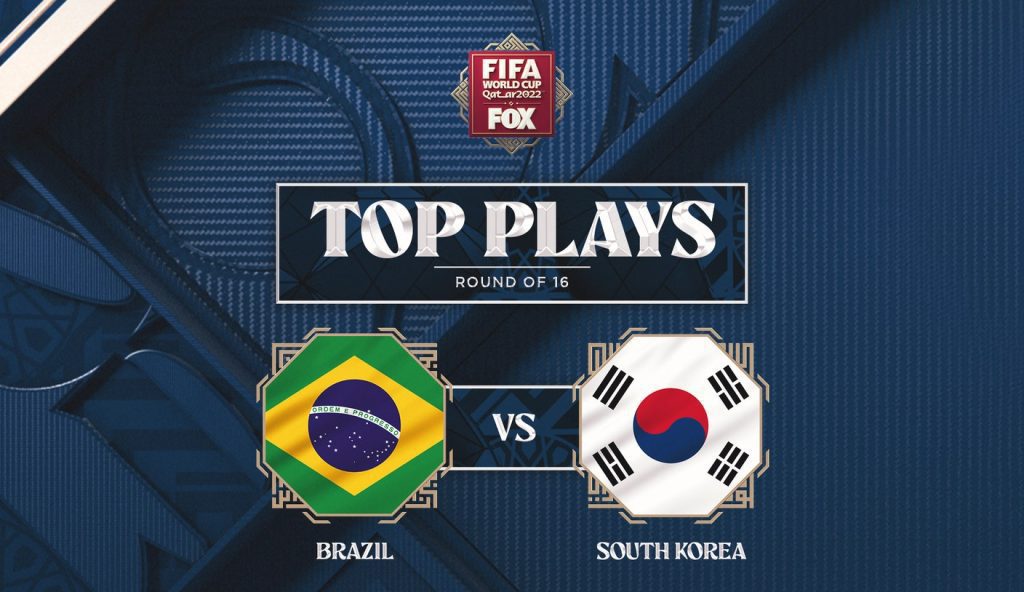 ブラジル対韓国のライブ更新: ハーフタイムでブラジルが 4 対 0 でリード